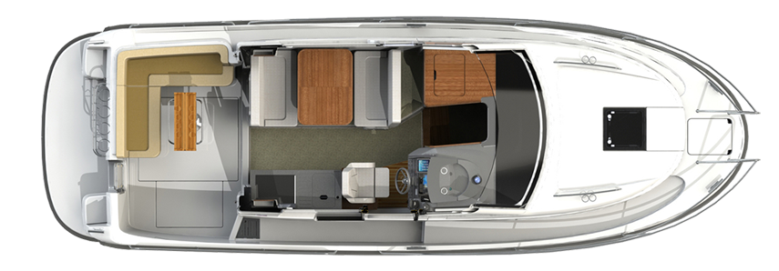 Nimbus 305 Coupe layout 2