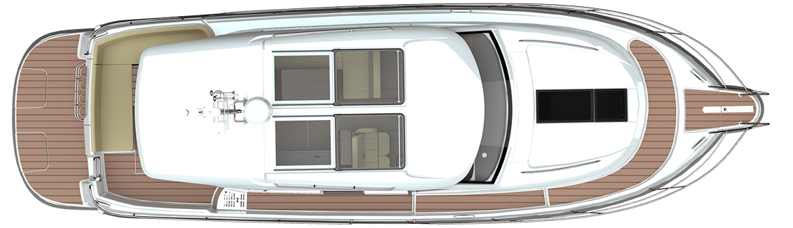 Nimbus 405 Coupe layout 1