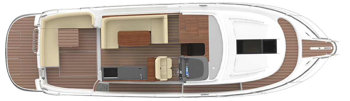 Nimbus 405 Coupe layout 2