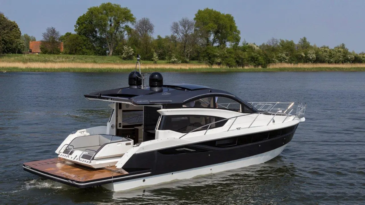 Luxury motor yacht 
