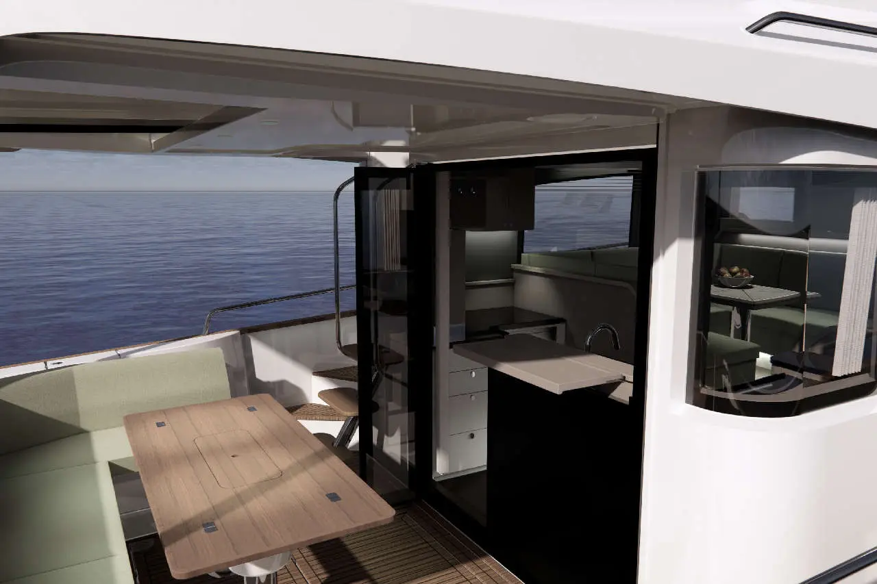 Nimbus 495 Flybridge Interior image 16