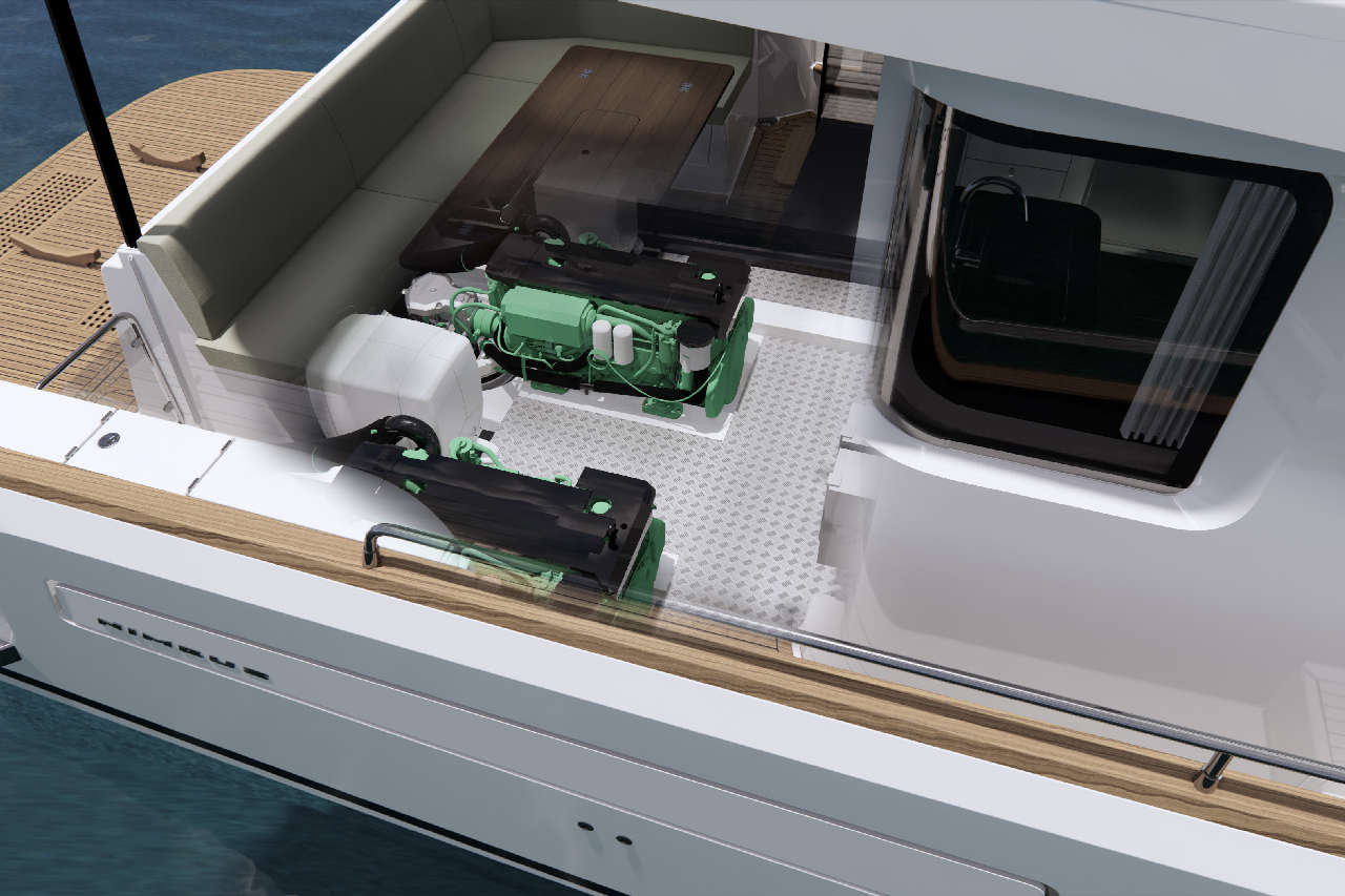 Nimbus 495 Flybridge Interior image 17