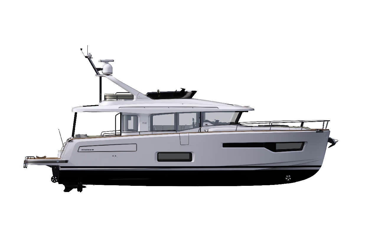 Nimbus 495 Flybridge layout 5