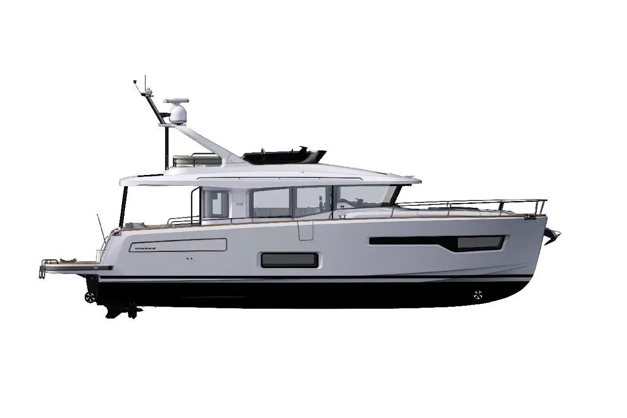 Nimbus 495 Flybridge layout 5