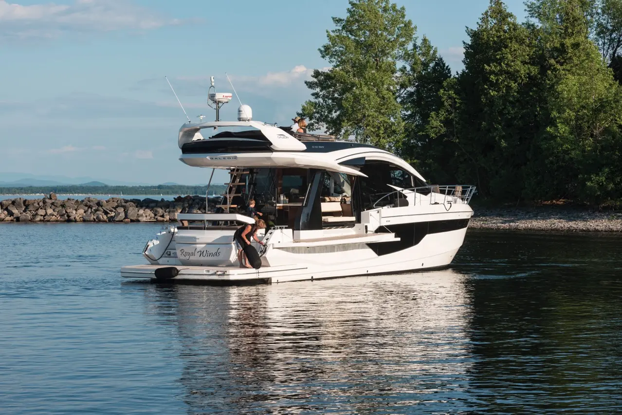 A luxury motor yacht named 