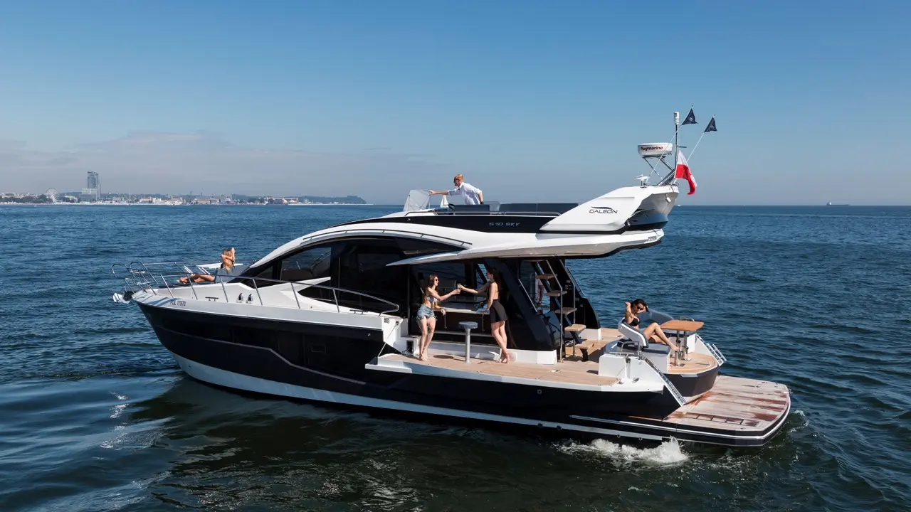 Luxury yacht 