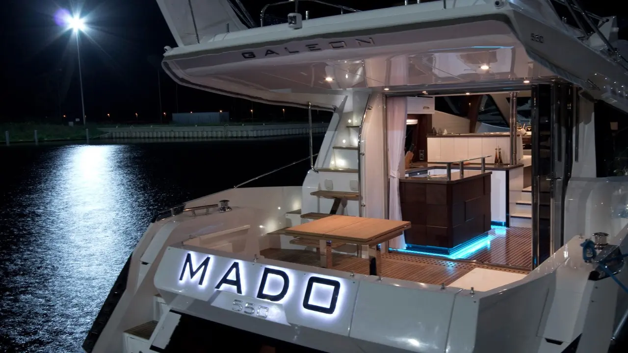 Luxury yacht 