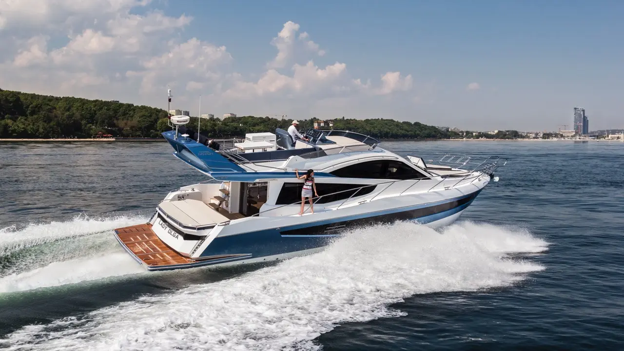 Luxury yacht 