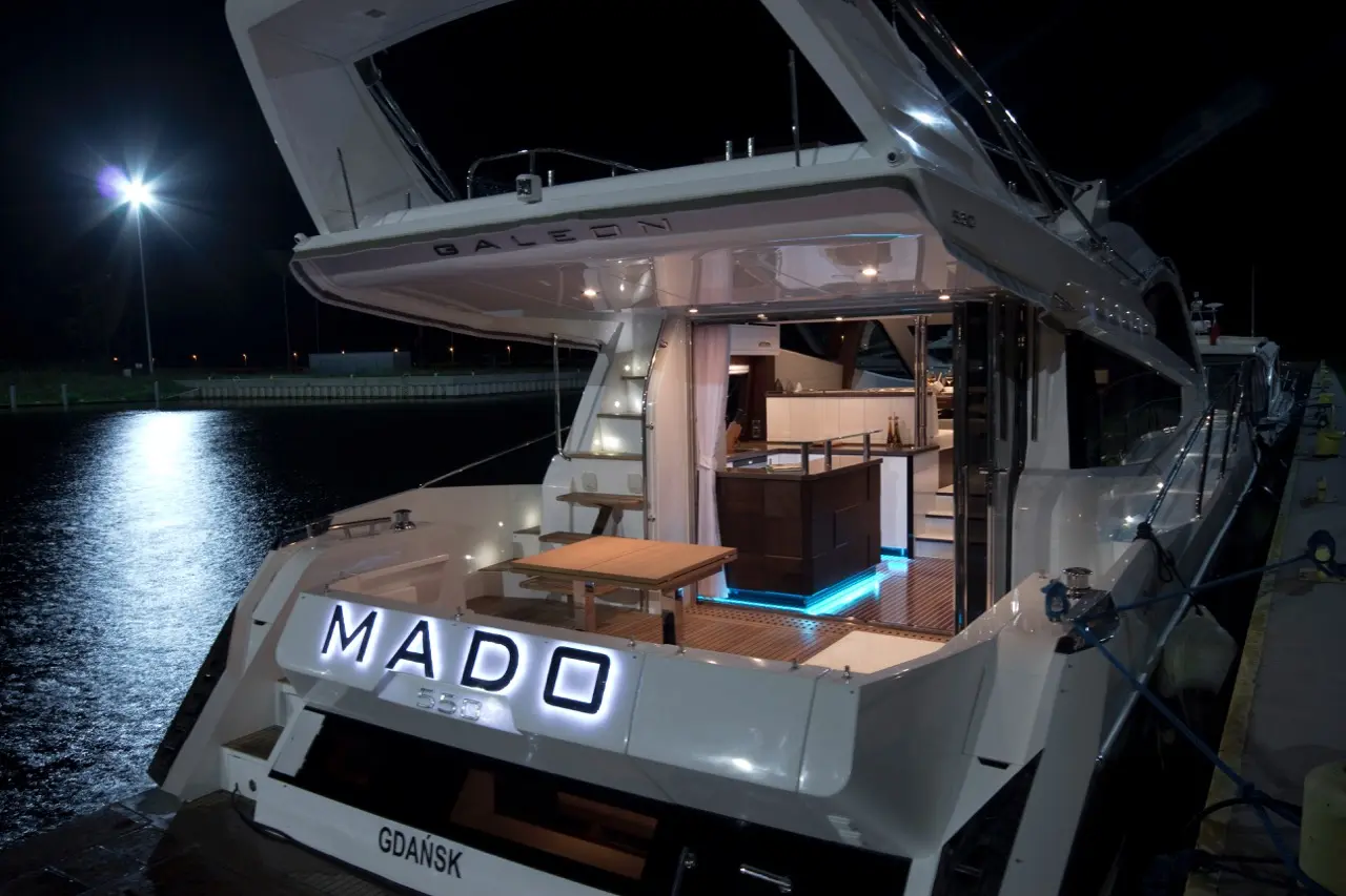 Luxury yacht 
