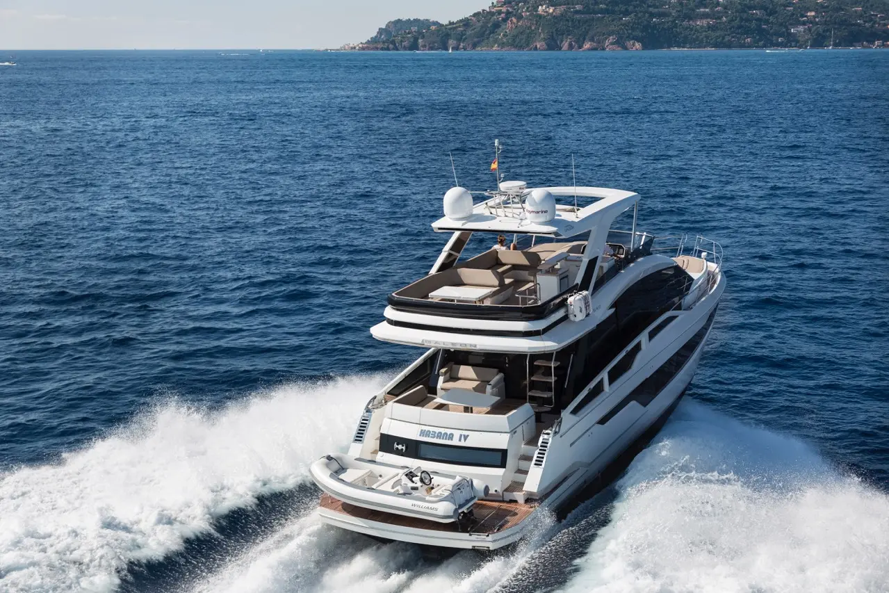 Luxury yacht 