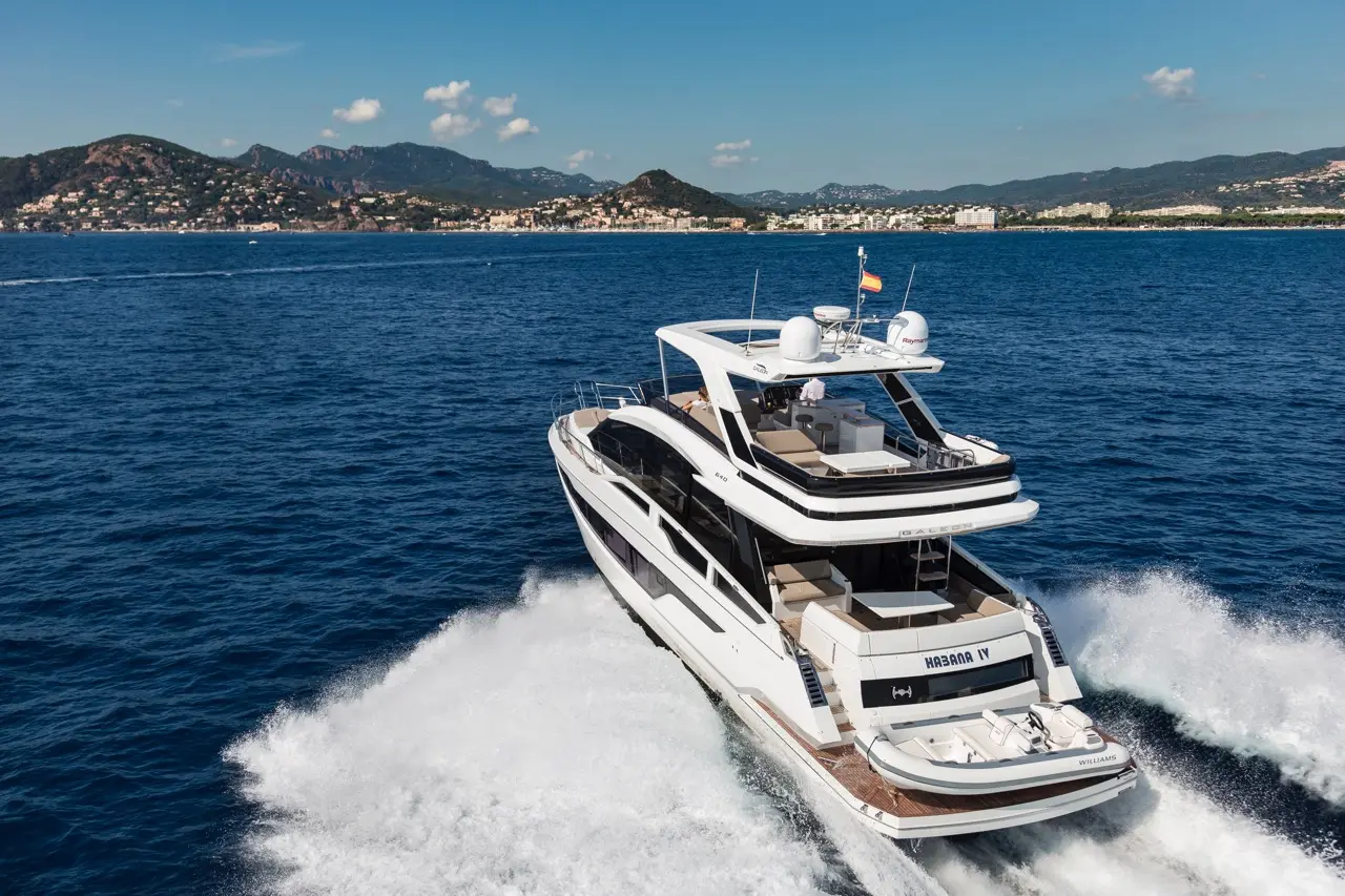 Luxury yacht 