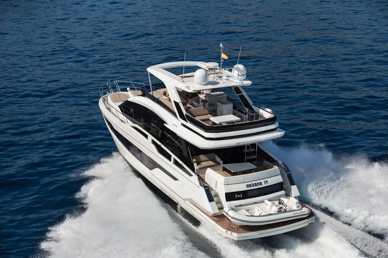 Luxury yacht 