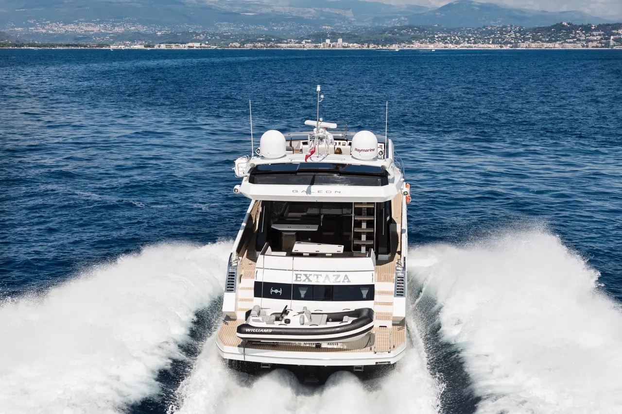 Luxury yacht 