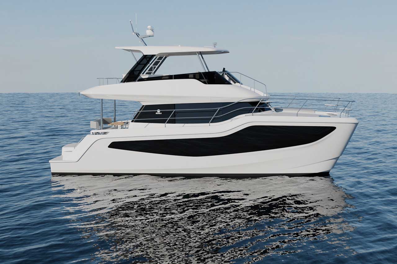 Aquila 46 Yacht - Global Debut