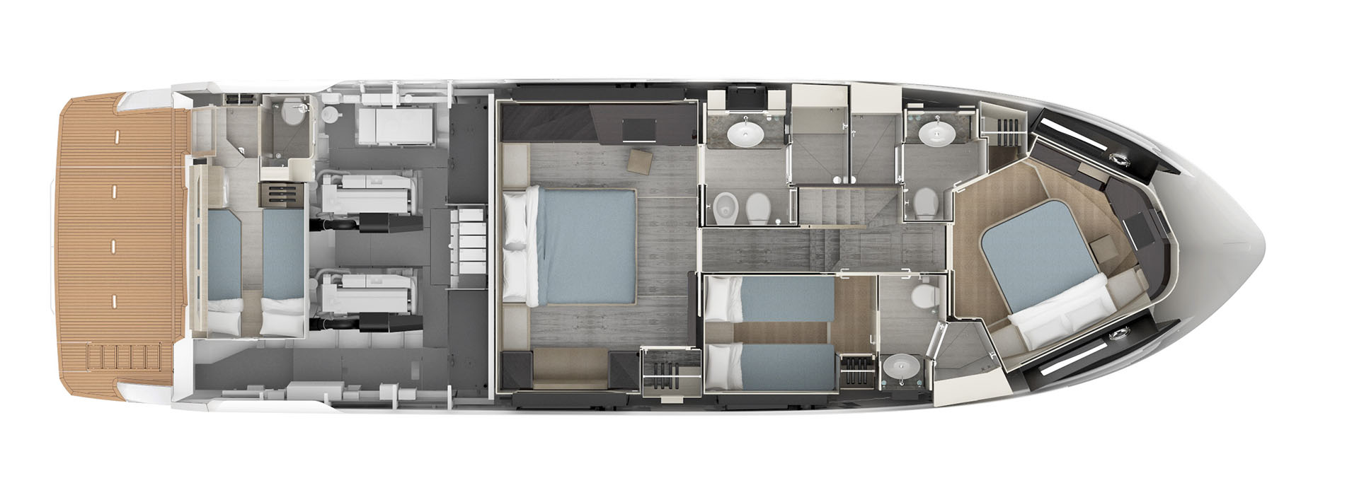 Absolute 62 FLY LowerDeck 3