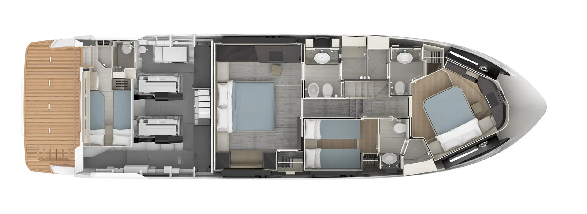Absolute 62 FLY LowerDeck 3