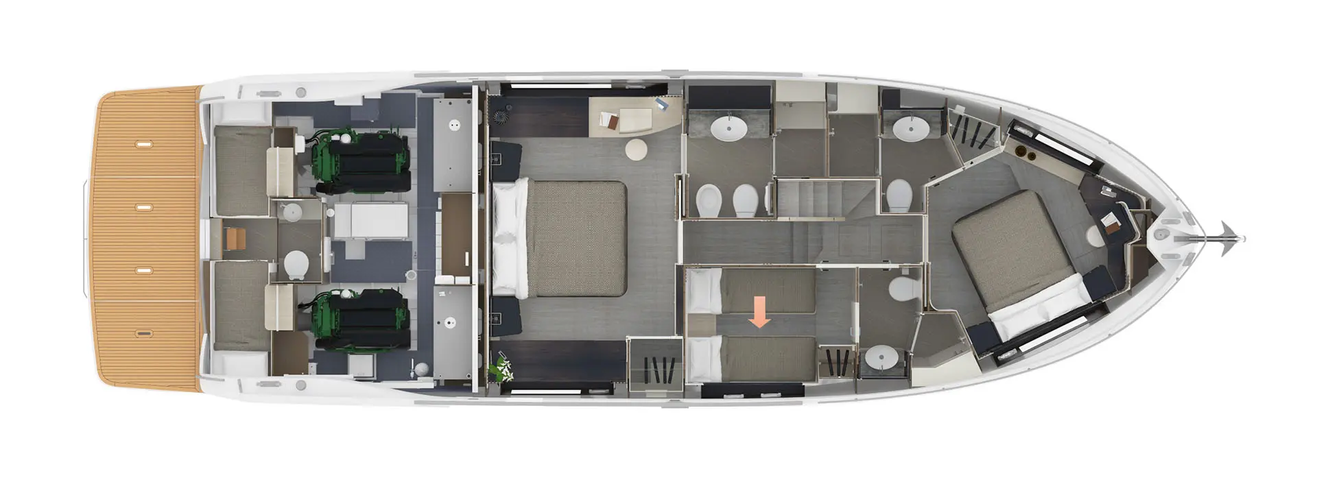 Absolute Navetta 58 LowerDeck 3
