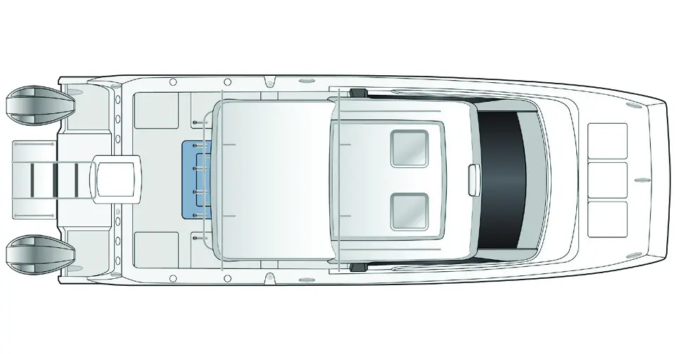 Aquila 28 Molokai Cuddy layout 3