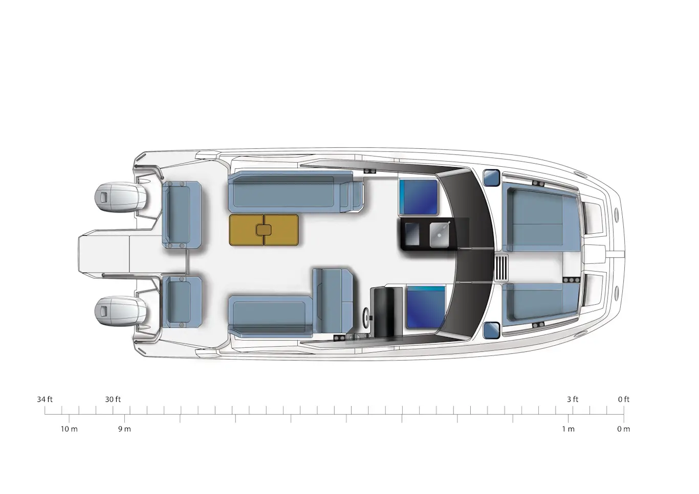 Aquila 32 Sport layout 2