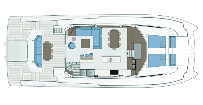 Aquila 70 Luxury layout 2