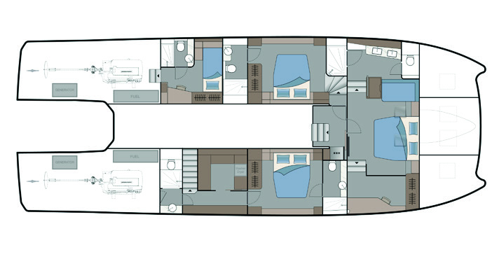 Aquila 70 Luxury layout 3