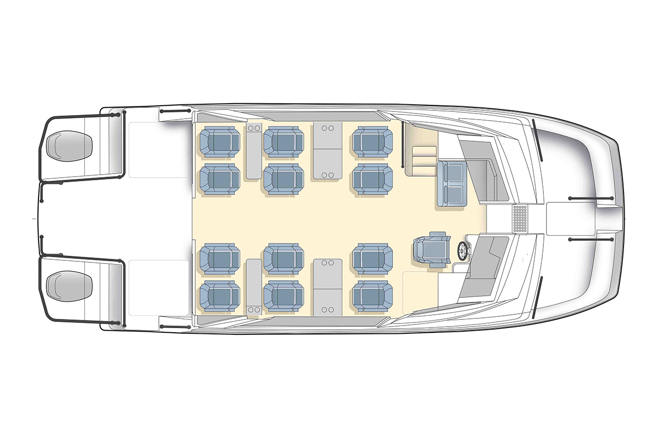 Aquila 36 Excursion layout 1