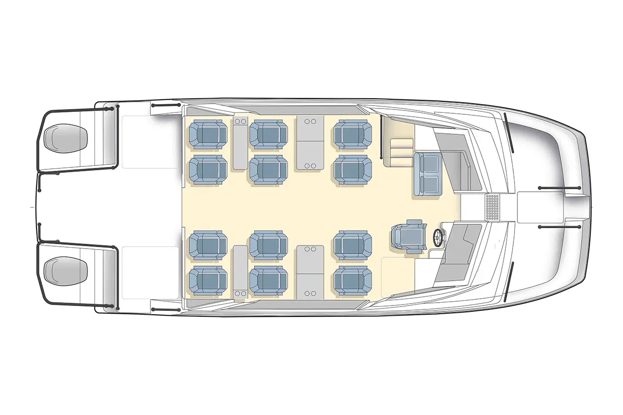 Aquila 36 Excursion layout 1