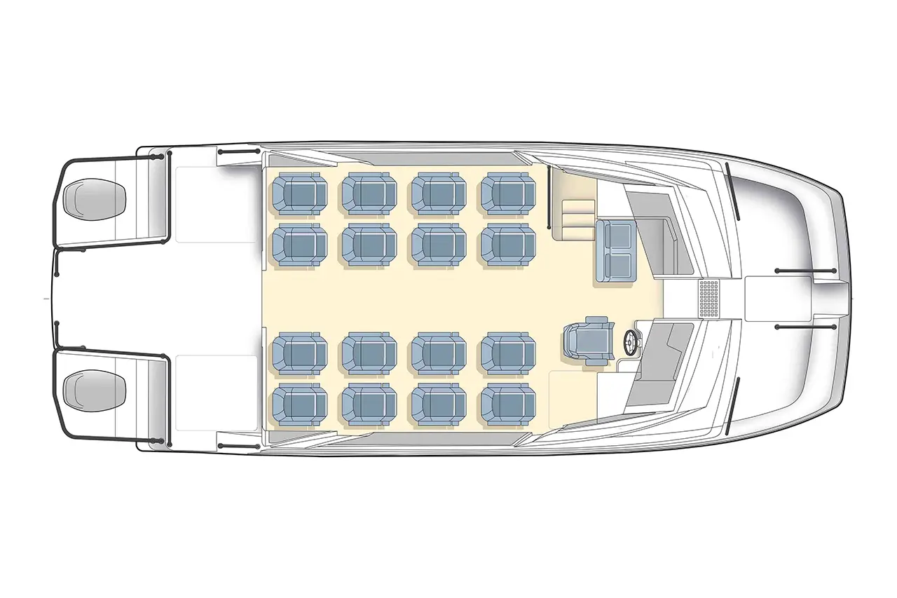 Aquila 36 Excursion layout 2