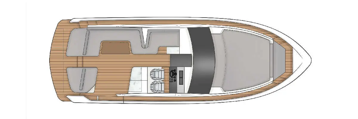 Fairline Targa 40 layout 5
