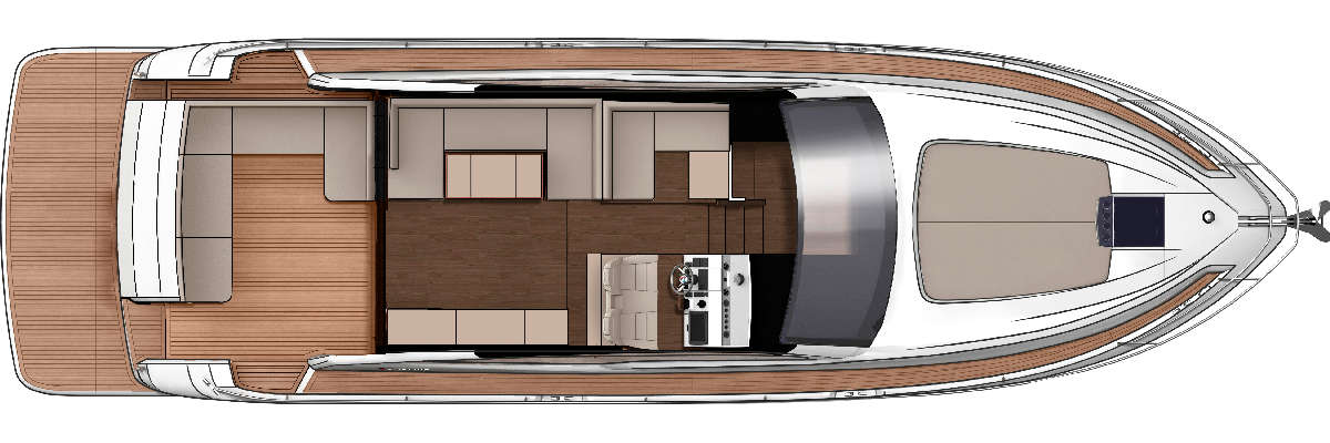 Fairline Targa 50 GT layout 5