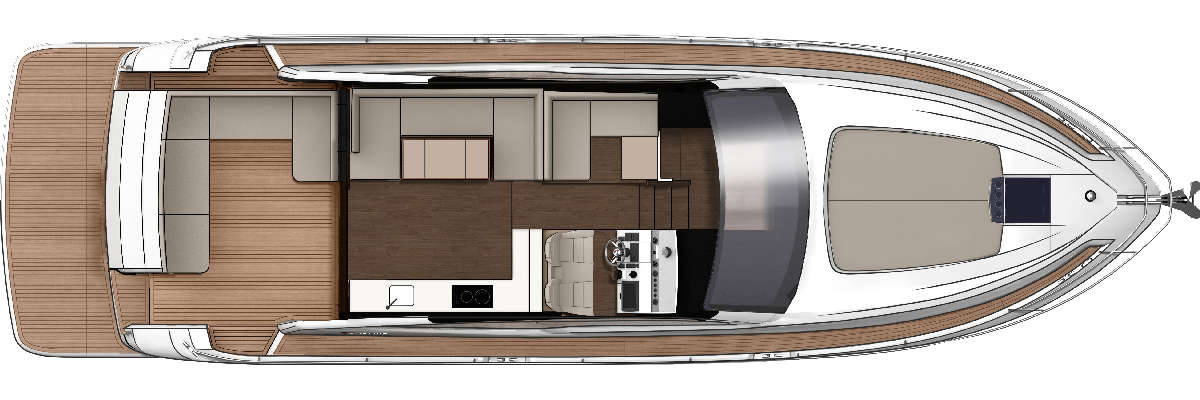 Fairline Targa 50 GT layout 6