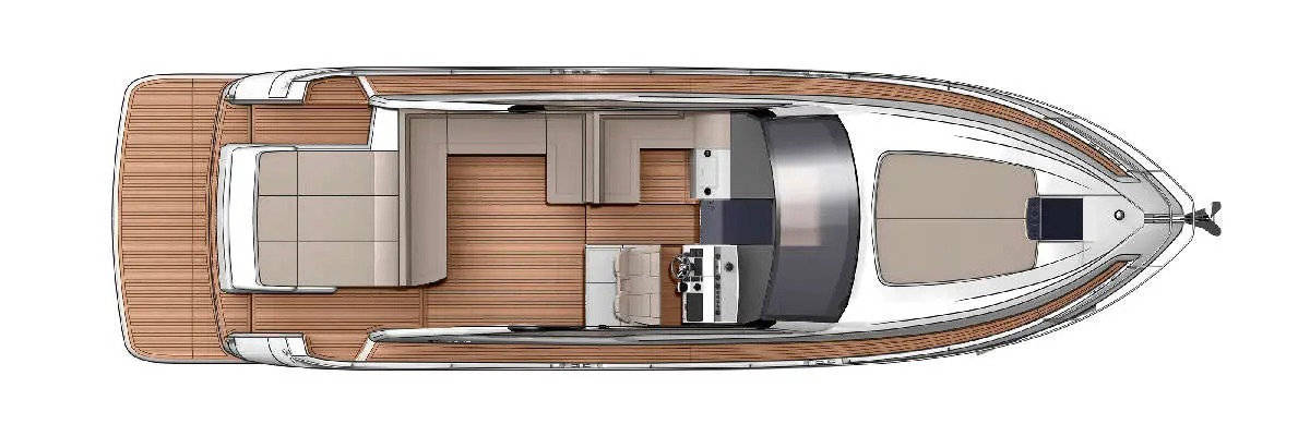 Fairline Targa 50 Open layout 3