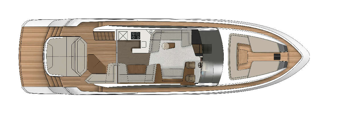 Fairline Phantom 65 layout 5