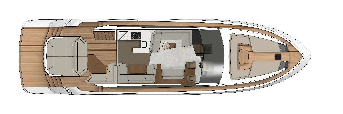 Fairline Phantom 65 layout 5