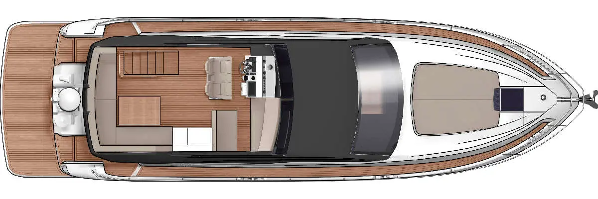 Fairline Squadron 50 layout 5