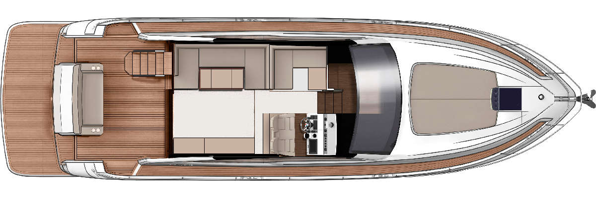Fairline Squadron 50 layout 6