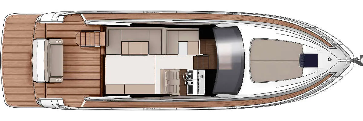Fairline Squadron 50 layout 6