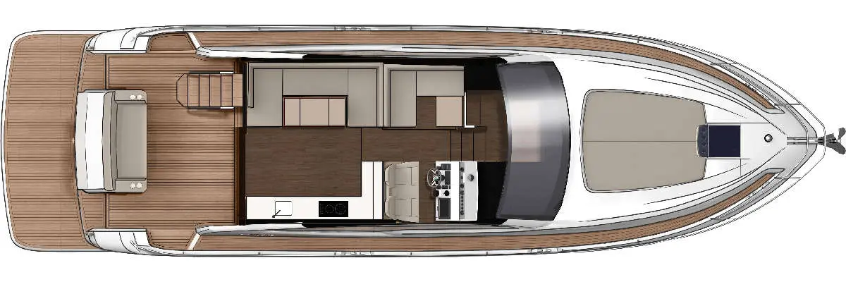 Fairline Squadron 50 layout 7