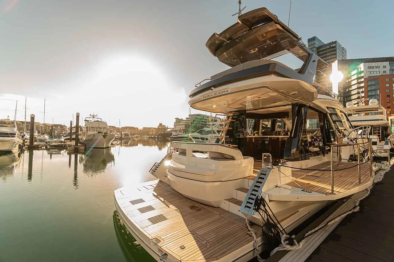 Luxury yacht 