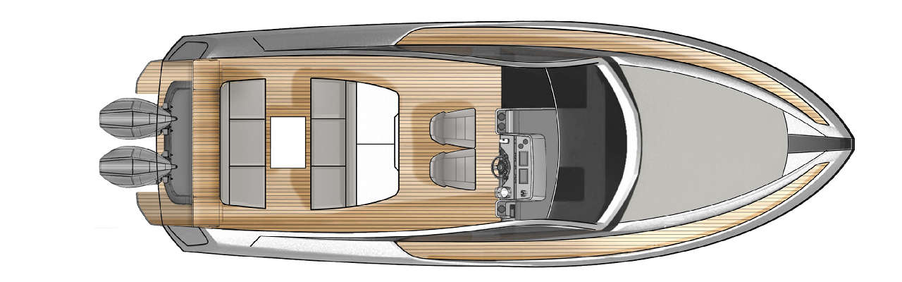 Fairline F-Line 33 layout 8